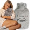 VEĽKÝ TERMOFOR plyšový na vodu FRIENDS seriál SOXO termofor gumový 1,8 l