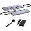 i-Tec USB-C Ergo 3x 4K Display Docking Station with Power Delivery 100 W + i-tec Universal Charger 100 W C31FLAT2PDPRO100W