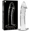 Ibiza Nebula Model 19 Dildo Borosilicate Glass 18.5x4cm Clear