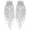 JSB Bijoux Mix štrasu a guľôčkovej retiazky zdobenéc krištáľovými kameňmi Swarovski Crystal 61410150cr