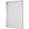 Plastové revízne dvierka 150 x 150 mm ploché s vetracou mriežkou MIKAWI 59-1364
