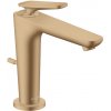 Axor Citterio C - Páková umývadlová batéria 125 CoolStart s odtokovou súpravou, kartáčovaný bronz 49030140