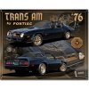 Plechová ceduľa Pontiac 1976 Trans Am 30 cm x 38 cm