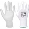 Portwest A120 PU Palm Pracovné rukavice biela 6/XS