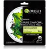 Garnier čierna Pure Charcoal Skin Natura l s Black Tissue Mask textilná maska s extraktom z čierneho čaju 28 g