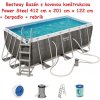 Bestway 56722 Bazén s kovovou konštrukciou Power Steel 412 cm x 201 cm x 122 cm + čerpadlo + rebrík