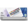 WINSOR & NEWTON COTMAN - AKVARELOVÉ FARBY - SADA 45 POLPANVIČIEK + ŠTETEC