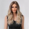 Vlnitá ombré blond parochňa Tami so sieťkou (lace front)