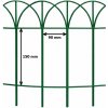 Pletivo okrasné záhradné, oko 150x90mm, výška 65 cm, rolka 25, zelená