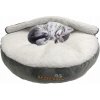 SnuggleSafe posteľ pelech pre šteniatko pre mačiatka, okrúhla, teplá, 50 cm