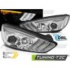 Tuning-tec FORD FOCUS MK3 15-18 CHROME DRL LED SEQ INDICAOR