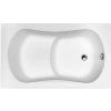 Besco ARIA REHAB akrylátová vaňa 120 x 70 cm