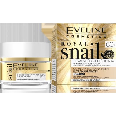 Eveline Cosmetics Royal Snail denný a nočný krém 60+ s o mladzujúcim účinkom 50 ml