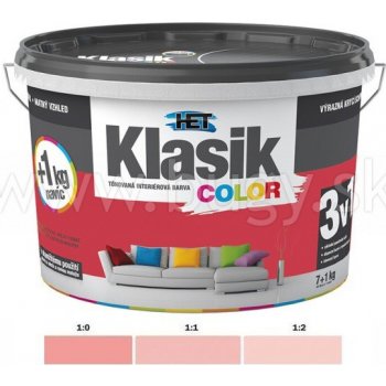 HET Klasik Color lososová, 7kg