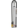 LEZYNE Minipumpa MTB LEZYNE MICRO FLOOR DRIVE HP GAUGE - Strieborná-lesklá