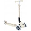 Globber kolobežka Junior Foldable lights Ecologic - Coconut 692-566-2