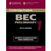 Cambridge BEC Preliminary 1 (University of Cambridge Local Examinations Syndicate)(Brožovaná)