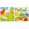 Puzzle magnetické - dinosaury