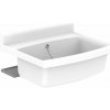 Maxi umývadlo 700 x 500 x 244 mm, biele, plastové