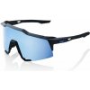 Cyklistické okuliare 100% Speedcraft Matte Black - HiPER Blue Multilayer Mirror Lens