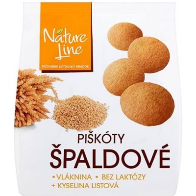 Špaldové piškóty NATURE LINE 120 g