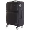 Stredný cestovný kufor T-class® SC-080, čierny, L, rozšíriteľný, 68,5 x 41 x 26-30 cm