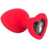 You2Toys Silicone Plug Heart Red Large