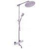 Arttec Termostatická vaňová batéria s hlavovou a ručnou sprchou, farba: chróm - teleskopická tyč, rozmer: 150 mm TRM88.5/5