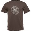 Pánske tričko BUSHMAN, AMISK Hnedá,Biela M