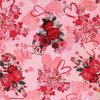 Kolekcia bavlny Hearts In Bloom so vzorom 1 m