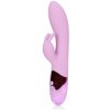 Shots Loveline Ultra Soft Silicone Rabbit Vibrator Exotic Fucshsia silikónový vibrátor na bod G a klitoris 21 x 3,8 cm