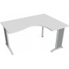 stôl ergo ľavý 160x120 cm - FE 2005 L biela