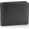 Pánska kožená peňaženka s chlopňou Bugatti Primo medium black