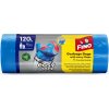 Fino Vrecia zaväzovacie Easy pack 120l 22 µm 15 ks modré
