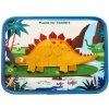2Kids Toys Senzorická busy kniha Dinosaury 2