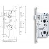 HOBES K 135 P-L 80/50/72 WC 8x8