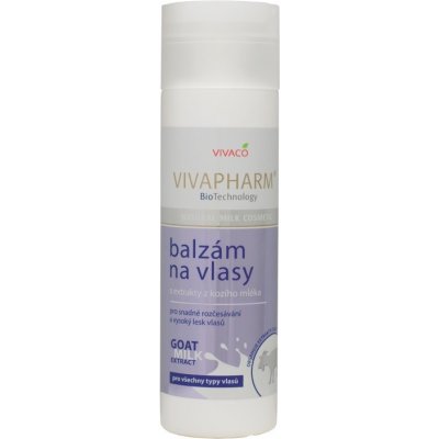Vivaco VIVAPHARM-Balzam na vlasy s kozím mliekom\s200 ml