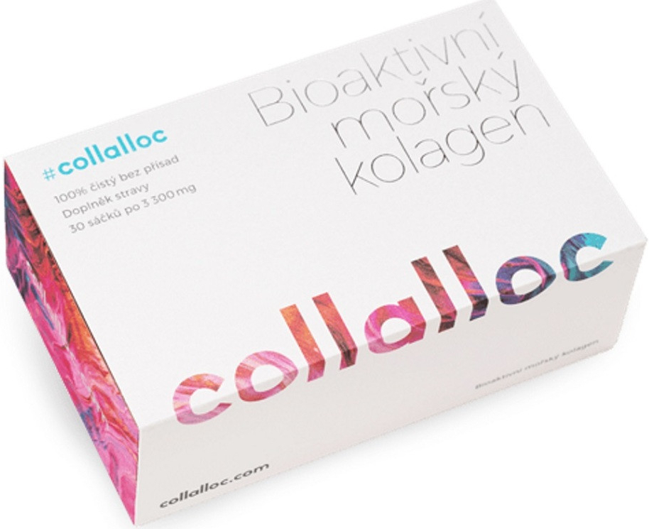 Collalloc 100% Bioaktívny morský kolagén 30 sáčkov od 16,99 € - Heureka.sk