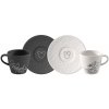 Villeroy & Boch Manufacture Rock Mickey Mouse – Sada 2 espresso šálok s podšálkami