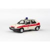 Abrex ŠKODA FAVORIT 136L 1988 1:43OÚNZ PRAHA 1červený kříž