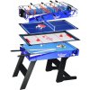 JOKO Skladací Multifunkčný stôl s hrami 4v1, stolný futbal, stolný tenis, biliard, air hokej