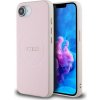 Kryt Guess Case iPhone 16e s MagSafe Guhmpse4Pghsmmp (Pu Grained Gold Ring) Pink