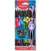 Pastelky Maped Color'Peps Monster - 12 farieb