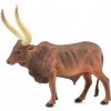 D - Figúrka Krava Ankole-Watusi býk 12,5 cm (W047315)