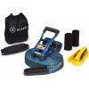 KLARFIT Antero Slackline, 15 m x 5 cm, 2,5 m račňové lano, 2 x chrániče stromu, vrátane pomocnej slackline a tašky na prenášanie (FFU1-Slackline-B/Y)