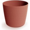 Okrúhly kvetináč Prosperplast Oranžový 2,7 l