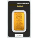 Argor-Heraeus zlatá tehlička 20 g