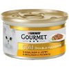 Gourmet gold pre mačky s králikom a pečeňou 85 g