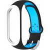 Xiaomi EF náhradný náramok s kovovým zapínaním pre Mi Band 3/4 Farba: modro-čierna