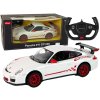 mamido Elektrické autíčko R/C Porsche 911 GT3 RS 1:14 Rastar Biele
